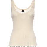 Top a costine con logo 106323 A343C14 PINKO 