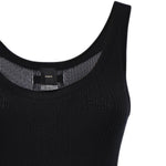 Top a costine con logo 106323 A343Z99 PINKO 