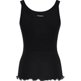 Top a costine con logo 106323 A343Z99 PINKO 
