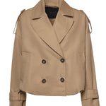 Trench cropped doppiopetto 106325 A1PRD41 PINKO 