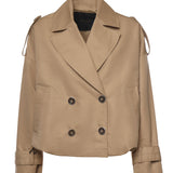 Trench cropped doppiopetto 106325 A1PRD41 PINKO 