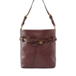 Borsa a spalla media Bucket Belt Bag in pelle 106339 A0QOR49Q PINKO 