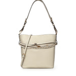 Borsa a spalla media Bucket Belt Bag in pelle 106339 A0QOZ14Q PINKO 