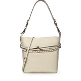 Borsa a spalla media Bucket Belt Bag in pelle 106339 A0QOZ14Q PINKO 