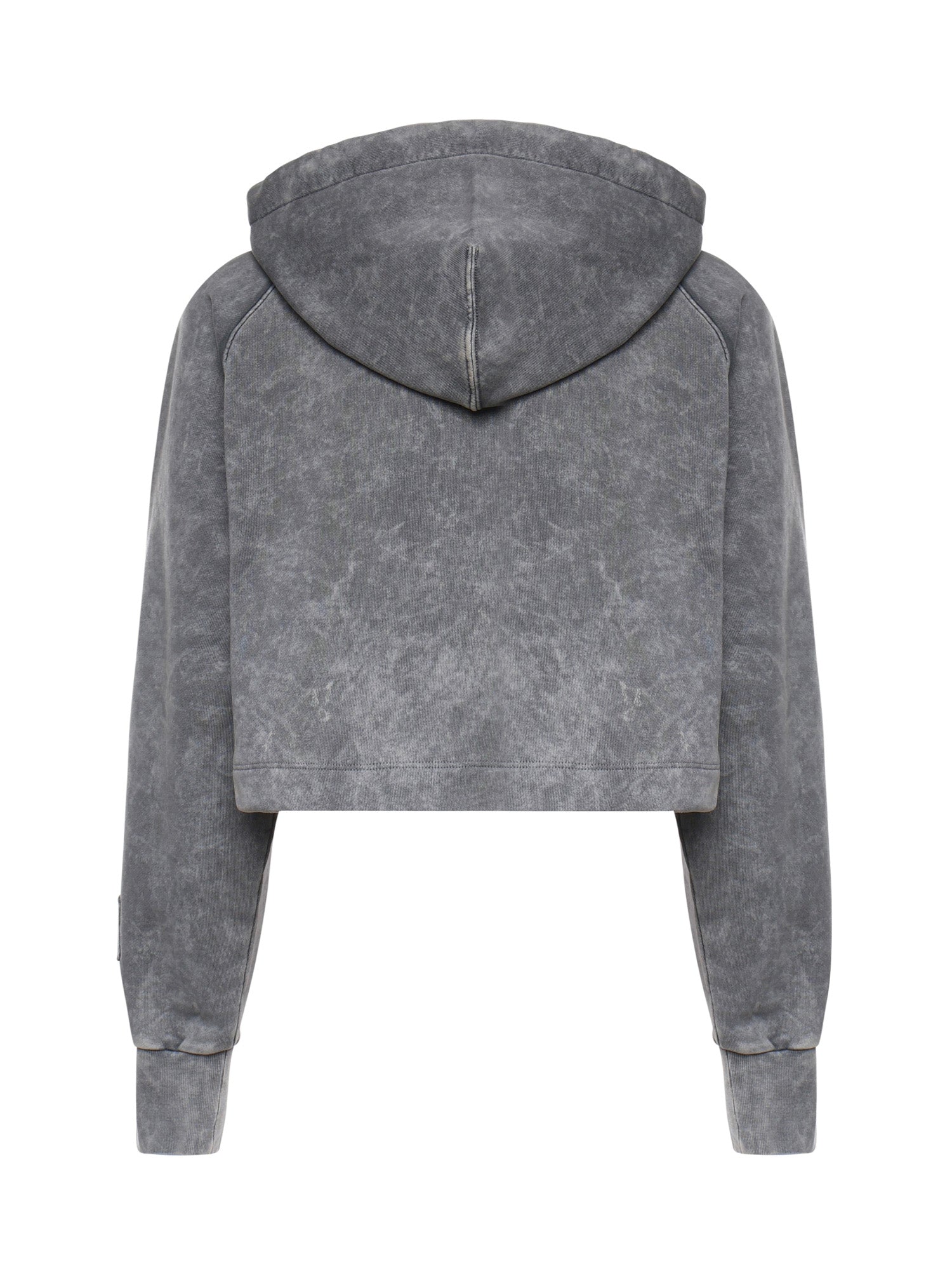 Felpa cropped in cotone 106343 A33MK10 PINKO 