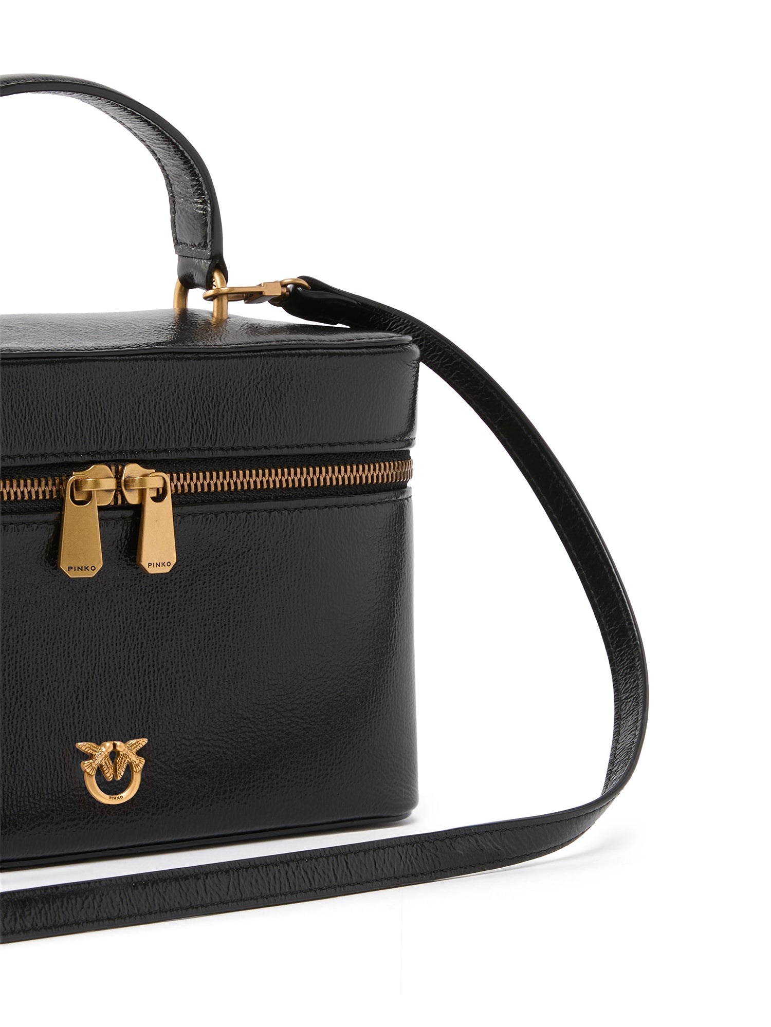 Borsa Vanity Case Classic in pelle 106348 A315ZZ99E PINKO 