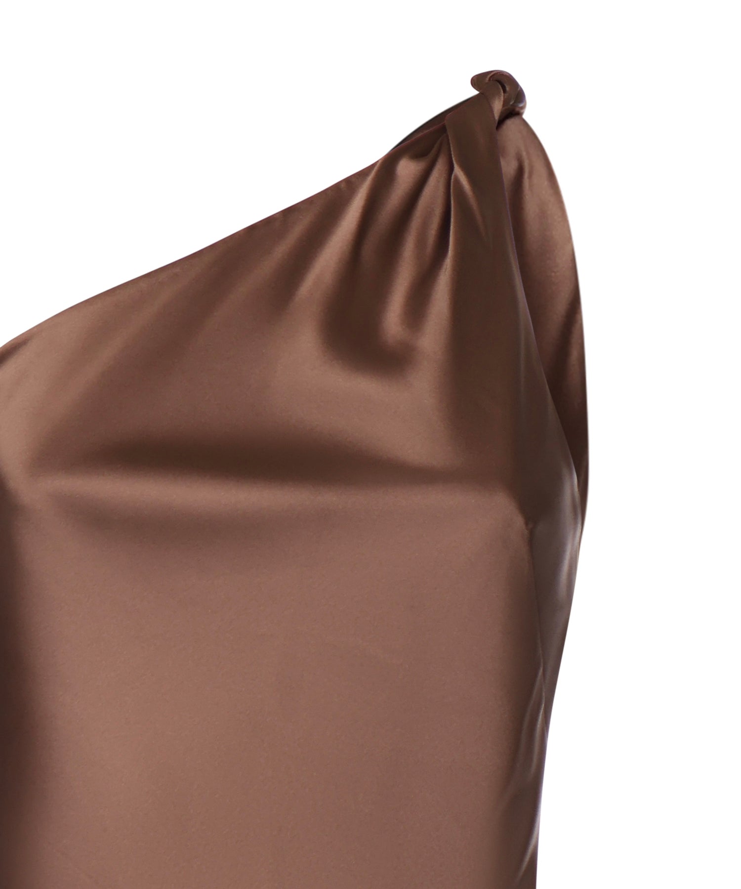 Abito in satin con frange 106352 A33DL50 PINKO 