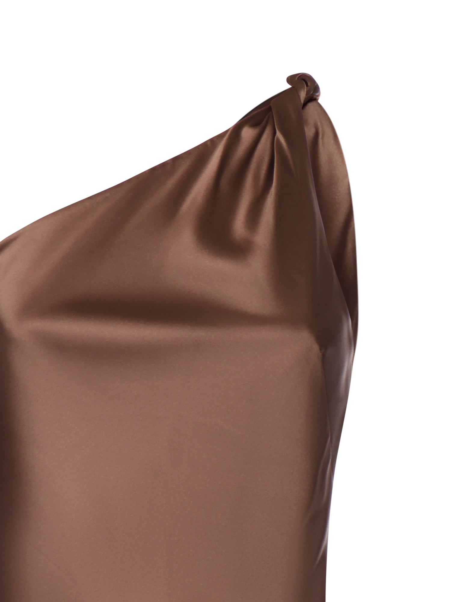 Abito in satin con frange 106352 A33DL50 PINKO 
