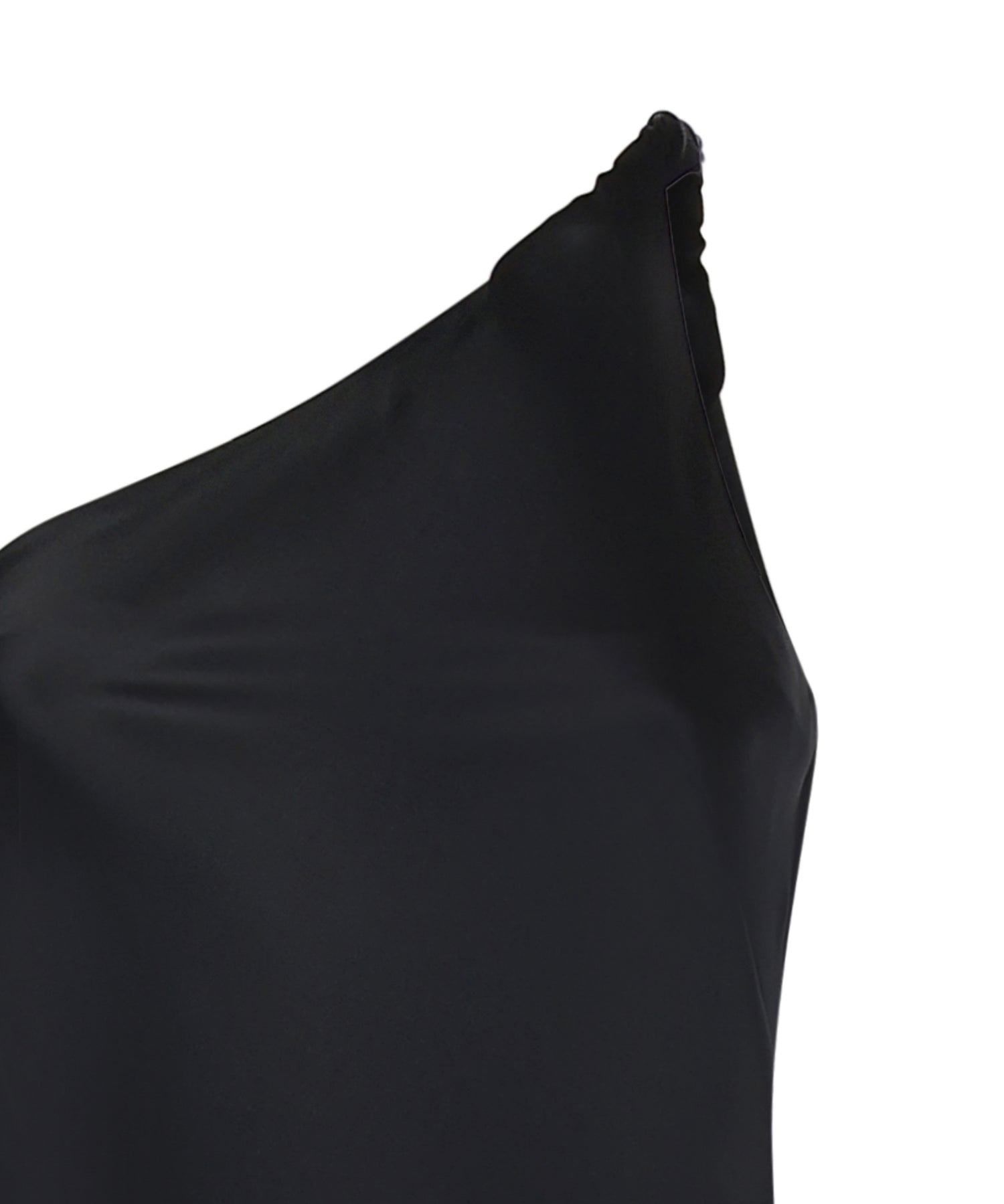 Abito in satin con frange 106352 A33DZ99 PINKO 
