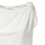 Top asimmetrico in misto cotone 106373 A35DZ05 PINKO 