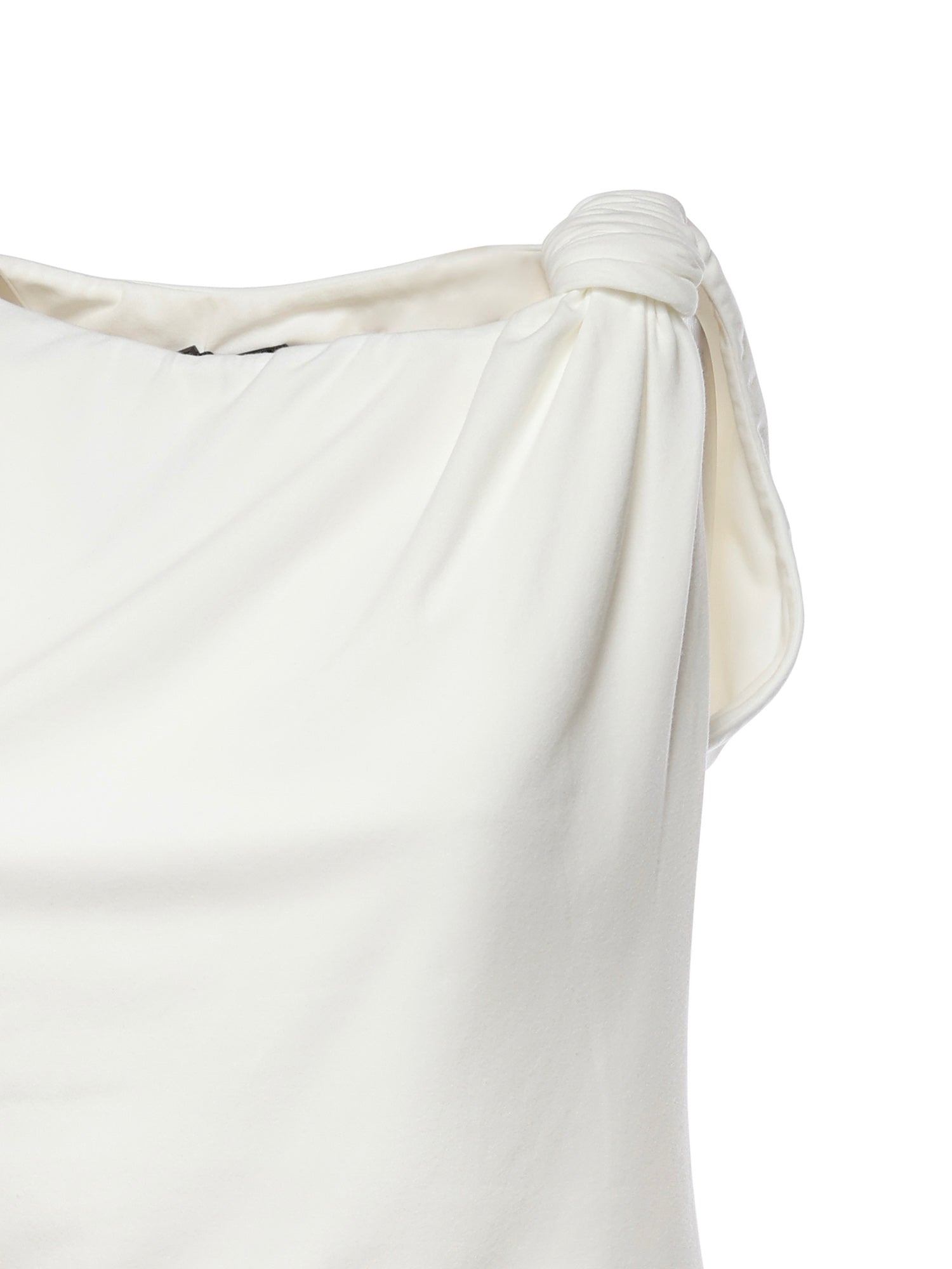 Top asimmetrico in misto cotone 106373 A35DZ05 PINKO 