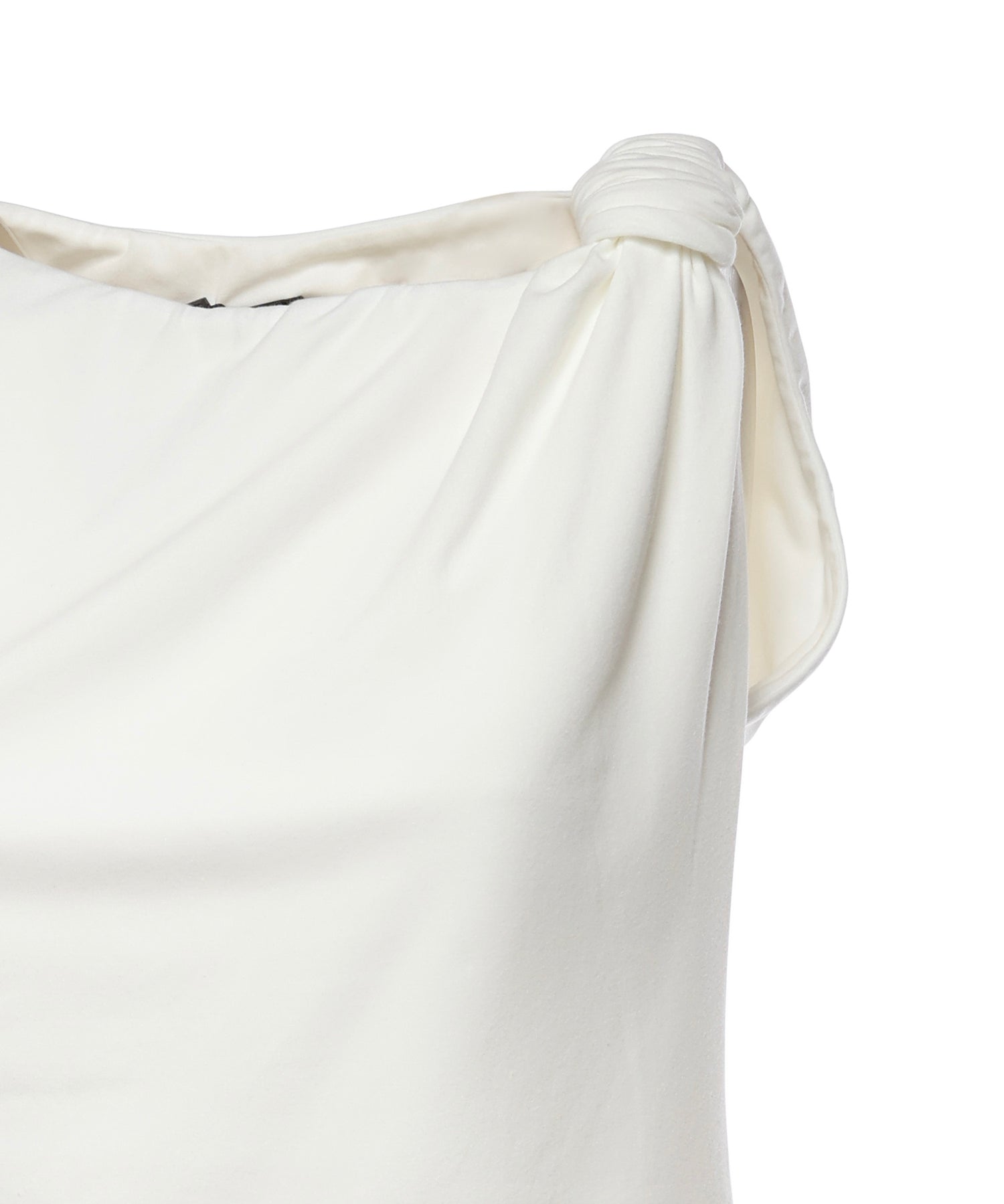 Top asimmetrico in misto cotone 106373 A35DZ05 PINKO 