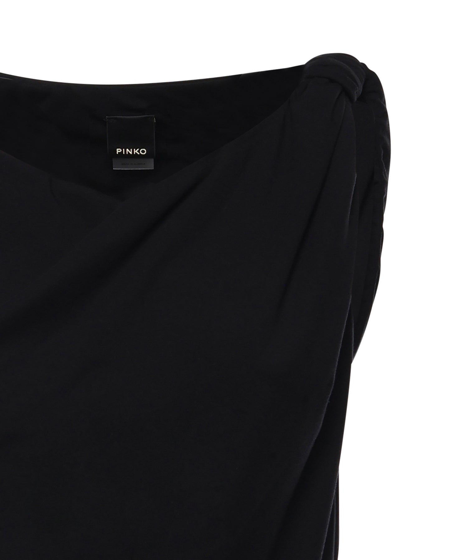 Top asimmetrico in misto cotone 106373 A35DZ99 PINKO 
