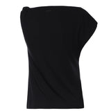 Top asimmetrico in misto cotone 106373 A35DZ99 PINKO 