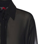 Camicia in chiffon 106393 A35SZ99 PINKO 
