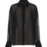 Camicia in chiffon 106393 A35SZ99 PINKO 