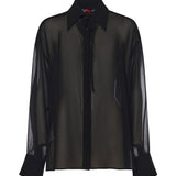 Camicia in chiffon 106393 A35SZ99 PINKO 