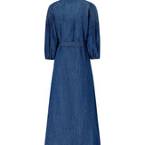 Abito chemisier lungo in denim 106401 A33JPJL PINKO 