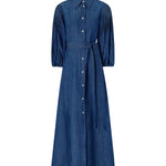 Abito chemisier lungo in denim 106401 A33JPJL PINKO 