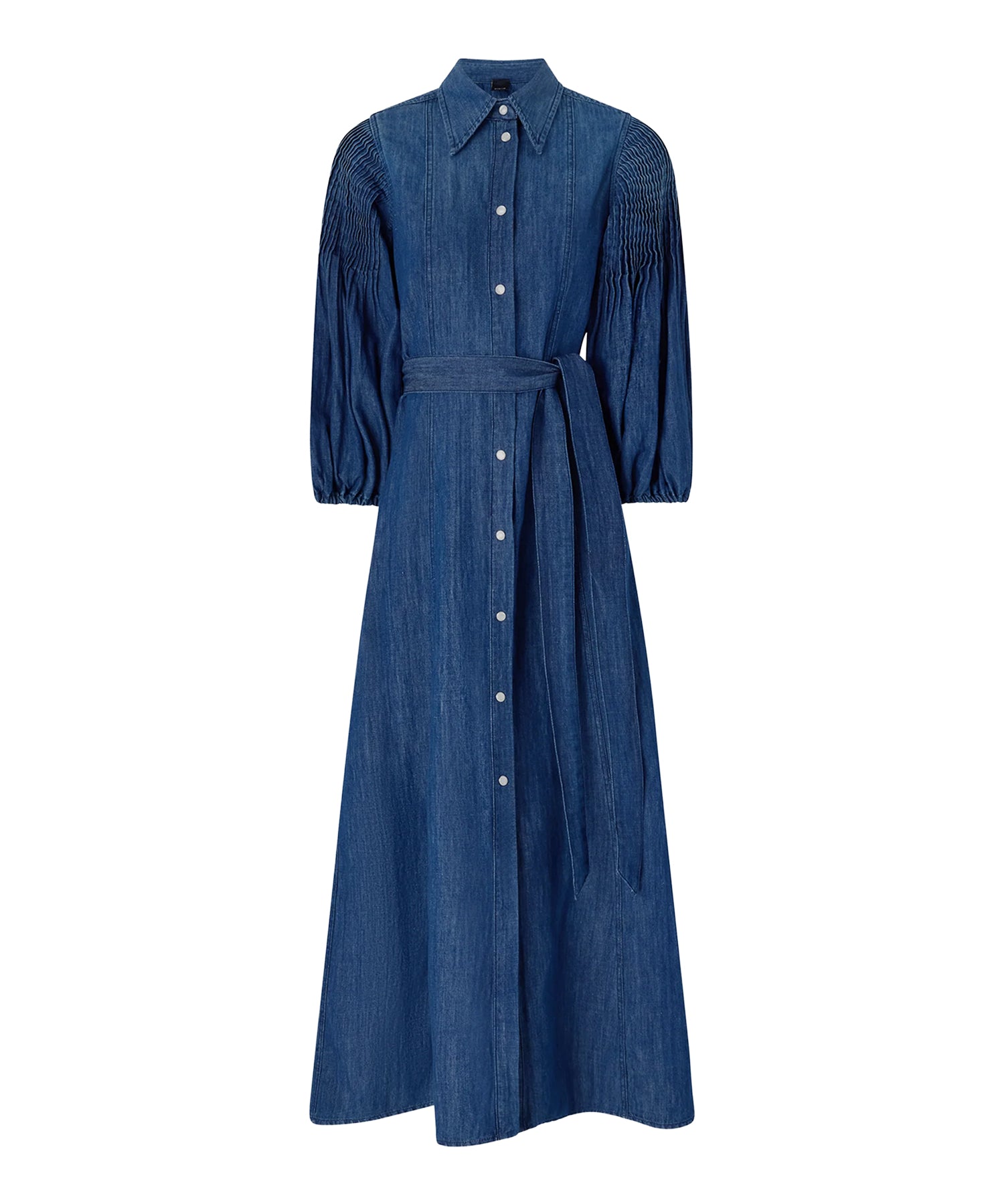 Abito chemisier lungo in denim 106401 A33JPJL PINKO 