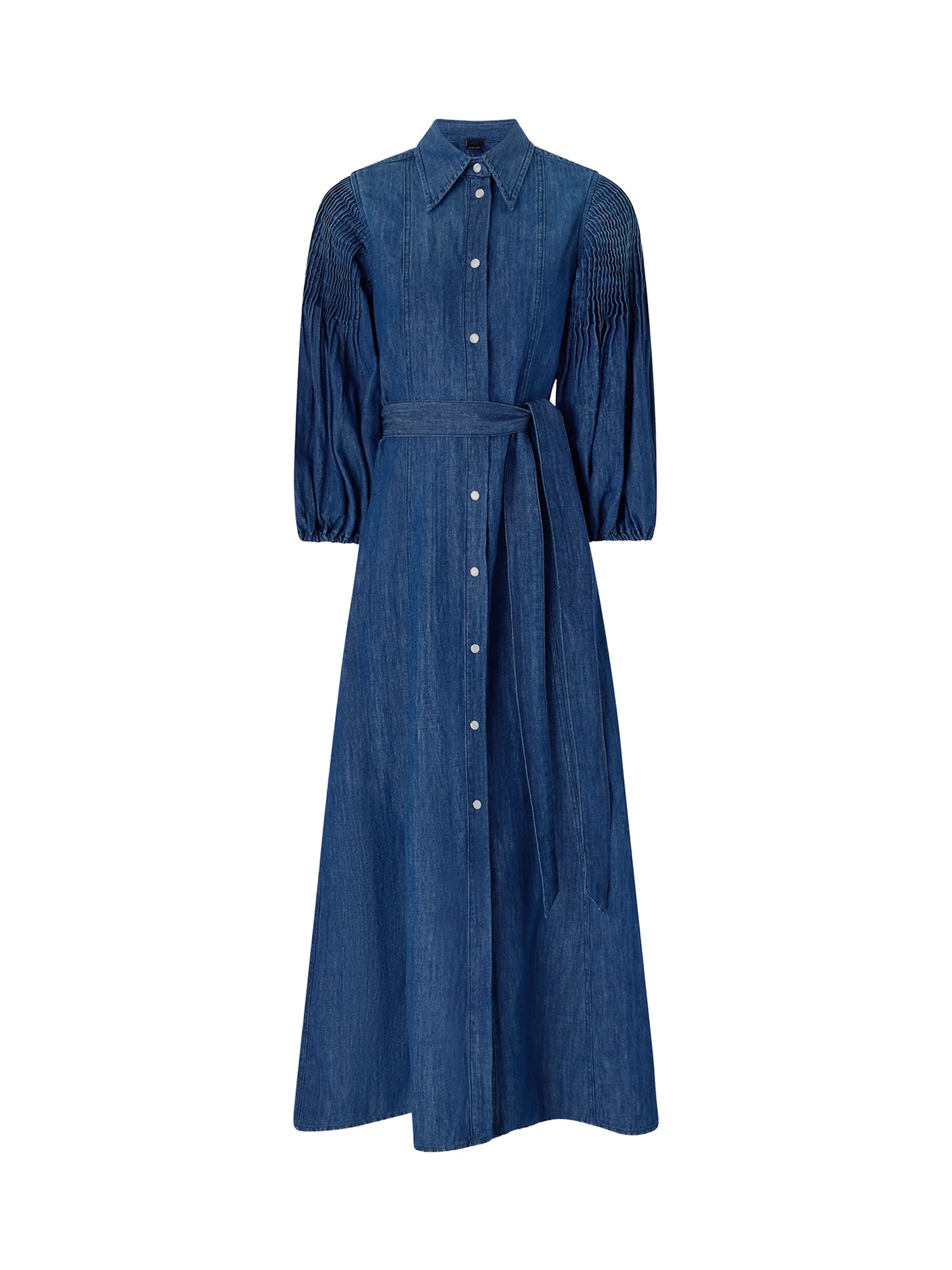 Abito chemisier lungo in denim 106401 A33JPJL PINKO 