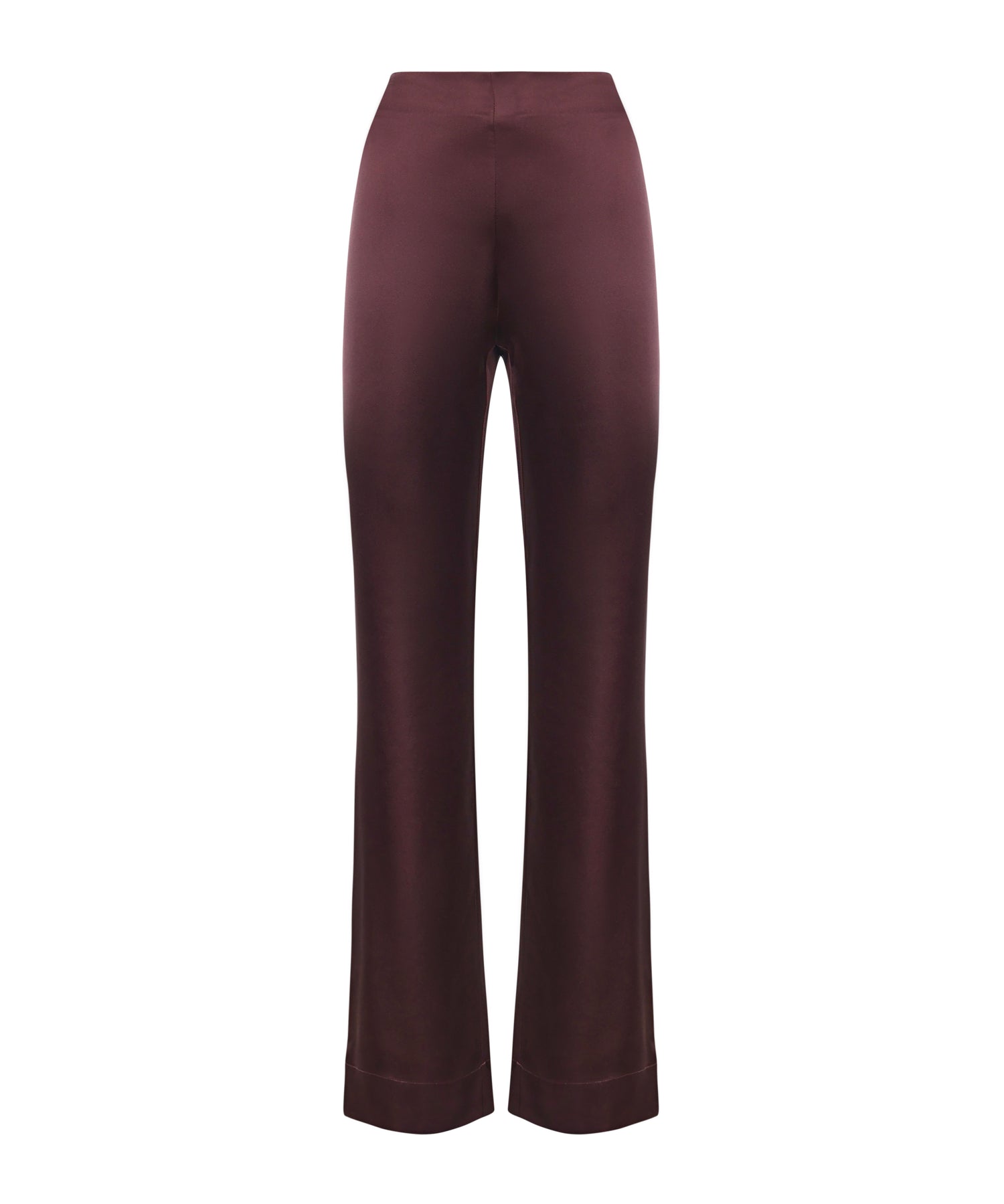 Pantaloni svasati in satin 106434 A361R57 PINKO 