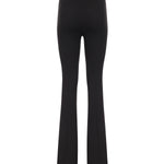 Pantaloni con rose gioiello ricamate 106445 A31PZ99 PINKO 