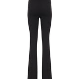 Pantaloni con rose gioiello ricamate 106445 A31PZ99 PINKO 