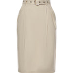 Gonna longuette con cintura 106449 A2W6C00 PINKO 