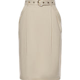 Gonna longuette con cintura 106449 A2W6C00 PINKO 