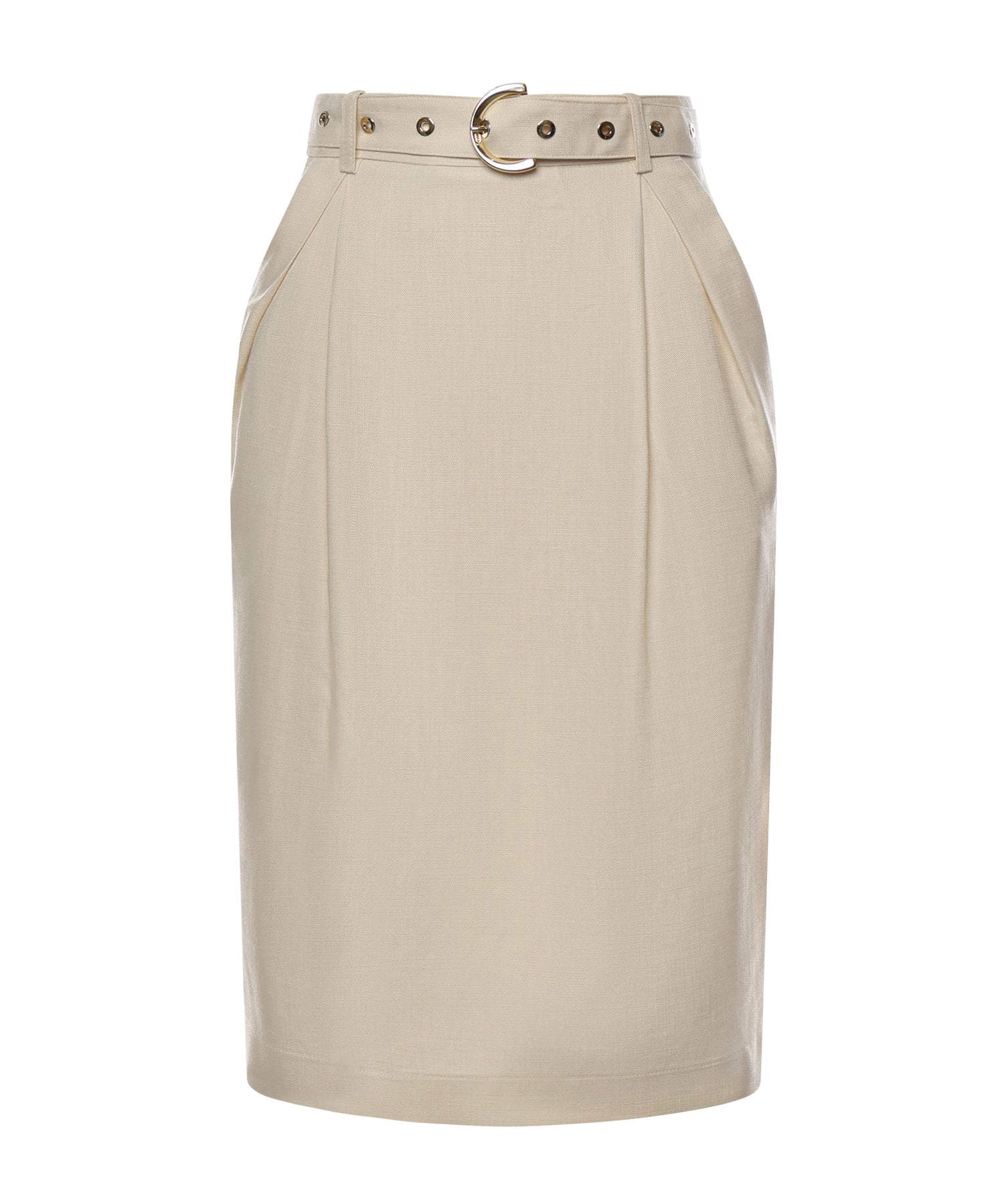 Gonna longuette con cintura 106449 A2W6C00 PINKO 