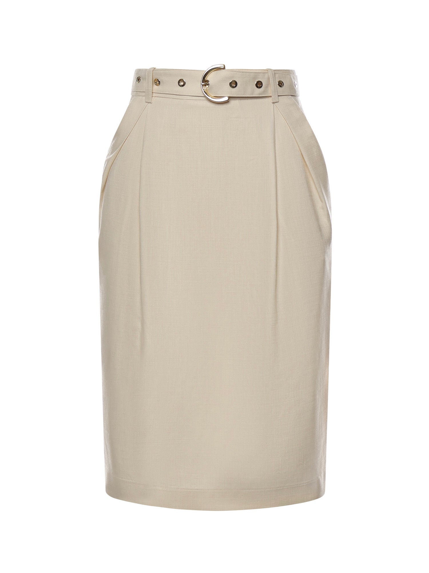 Gonna longuette con cintura 106449 A2W6C00 PINKO 