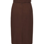 Gonna longuette con cintura 106449 A2W6L78 PINKO 