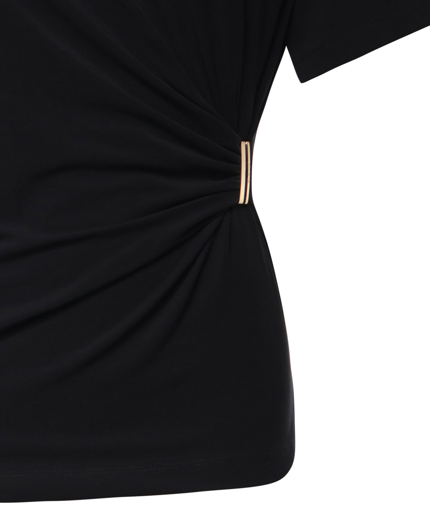 T-shirt Mary con drappeggio 106455 A35DZ99 PINKO 