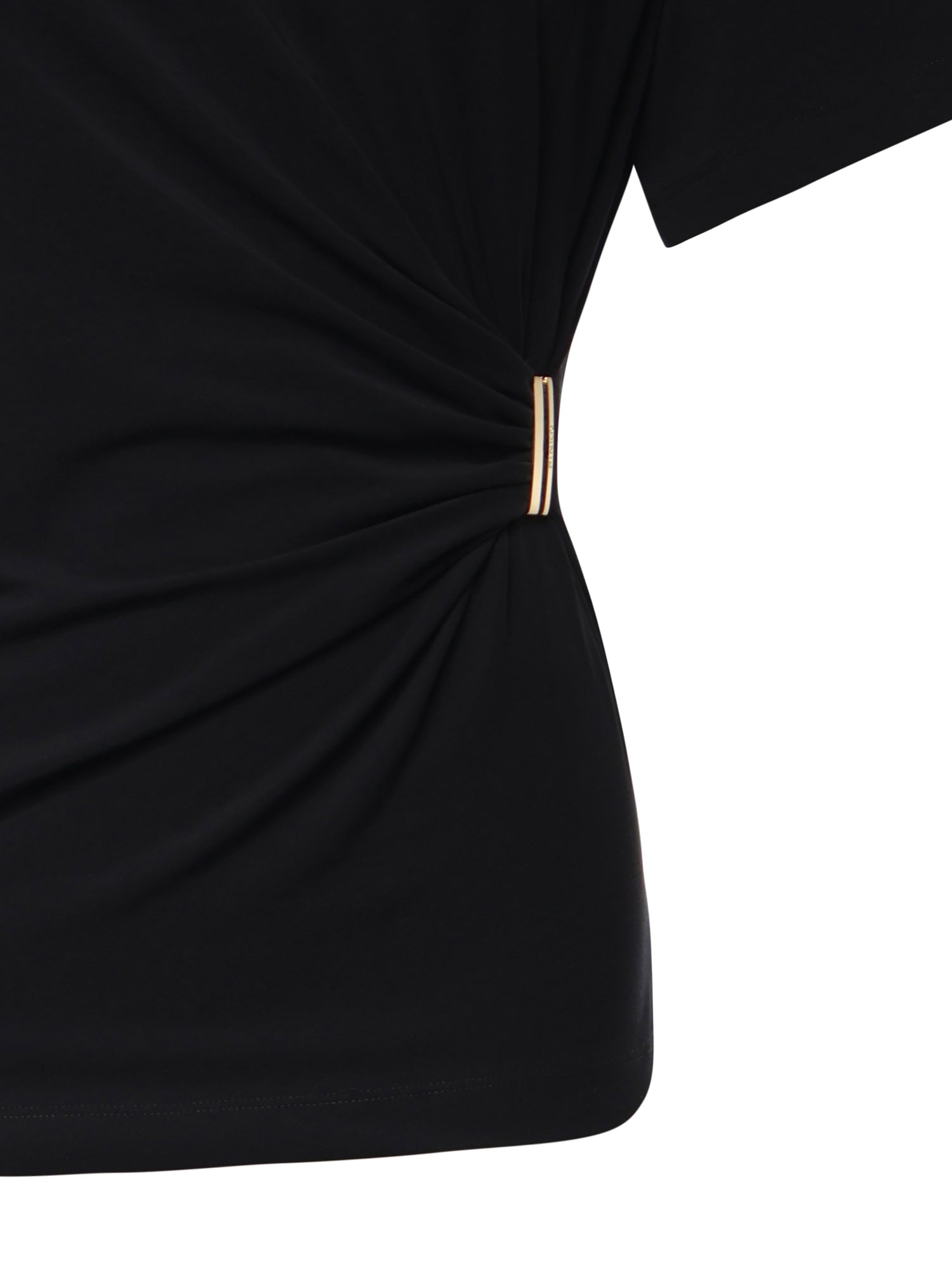 T-shirt Mary con drappeggio 106455 A35DZ99 PINKO 