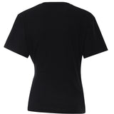 T-shirt Mary con drappeggio 106455 A35DZ99 PINKO 