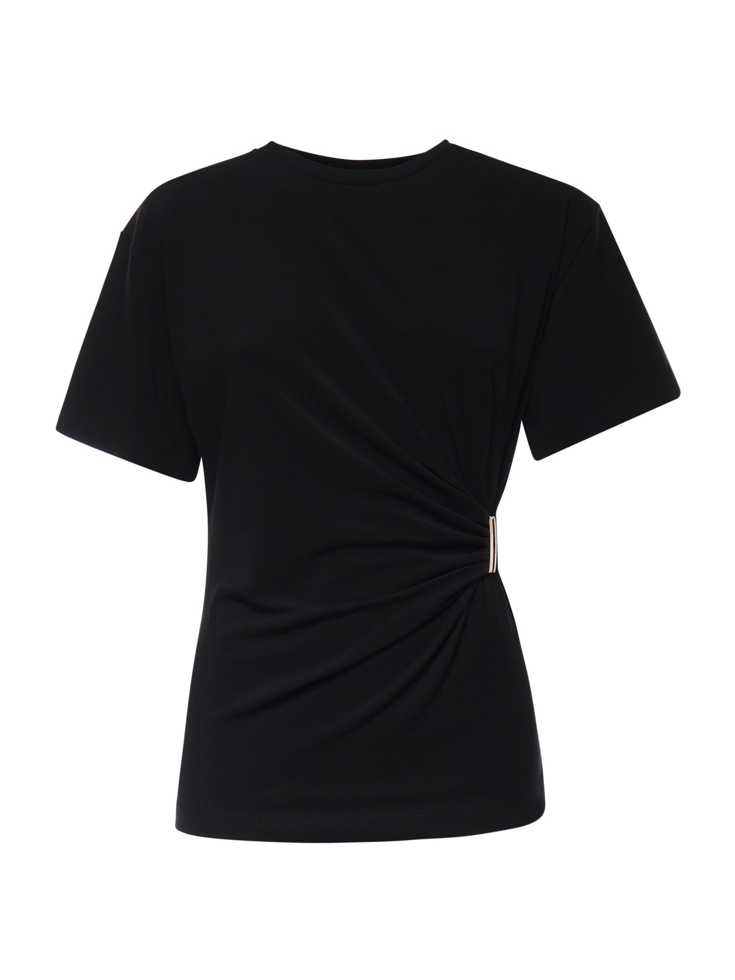 T-shirt Mary con drappeggio 106455 A35DZ99 PINKO 