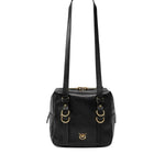 Borsa a tracolla Cubic Bag in pelle shiny 106465 A315Z99Q PINKO 
