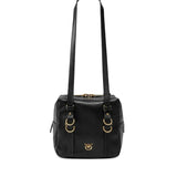 Borsa a tracolla Cubic Bag in pelle shiny 106465 A315Z99Q PINKO 