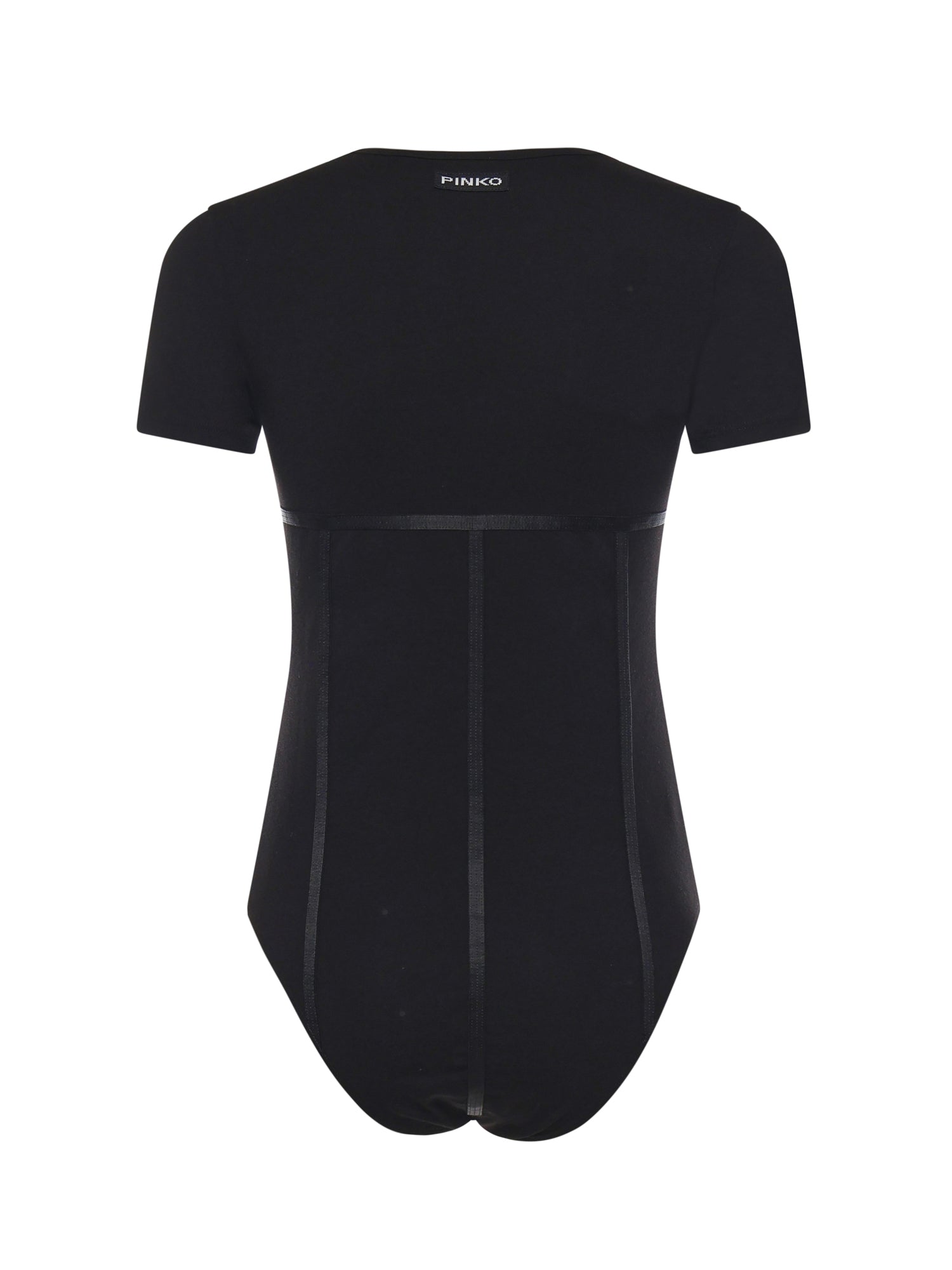 Body bustier in jersey di cotone 106487 A36IZ99 PINKO 