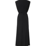 Abito lungo smanicato con catena 106493 A32DZ99 PINKO 
