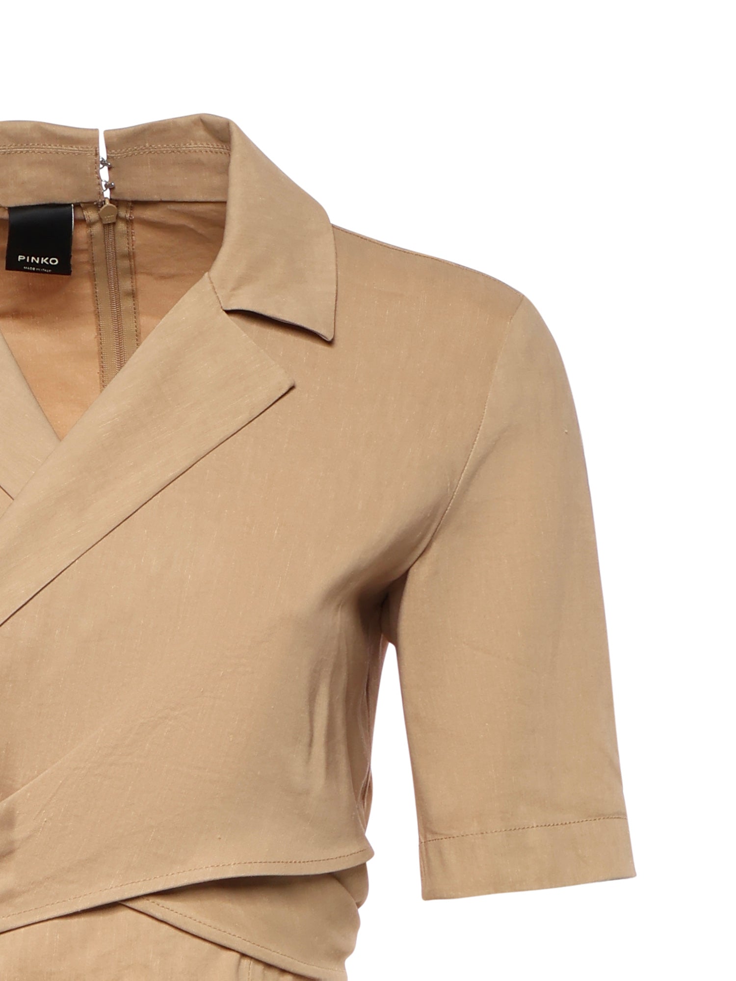 Abito midi con fiocco 106499 A34ID41 PINKO 