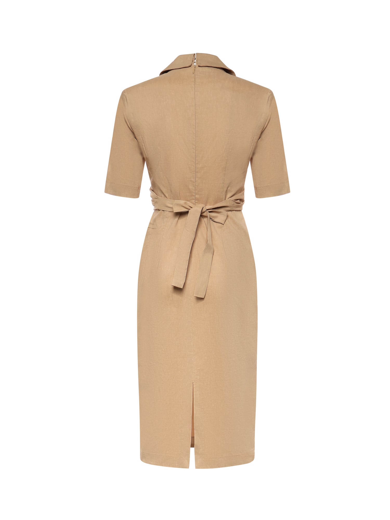 Abito midi con fiocco 106499 A34ID41 PINKO 