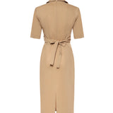 Abito midi con fiocco 106499 A34ID41 PINKO 