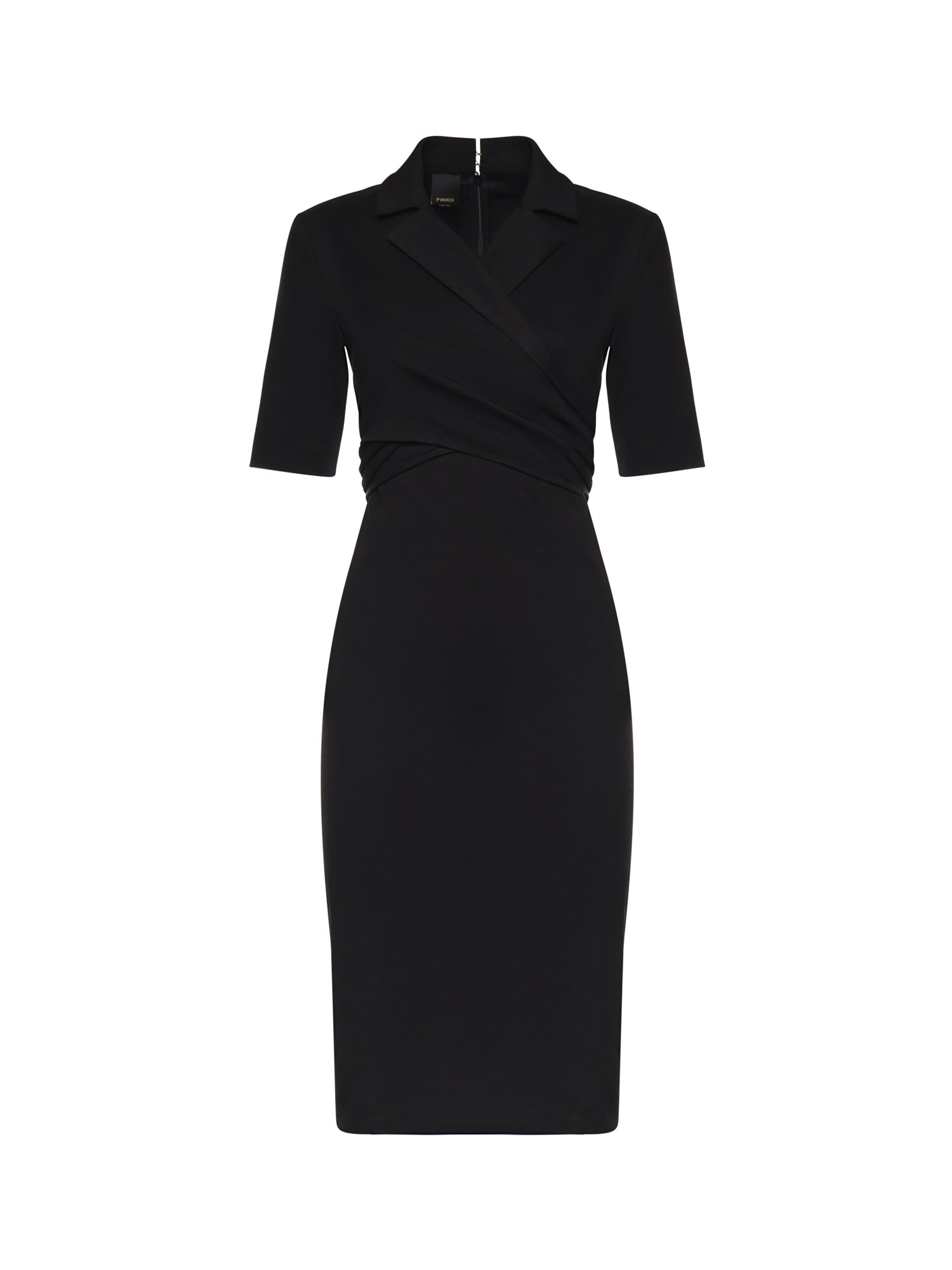 Abito midi con fiocco 106499 A34IZ99 PINKO 