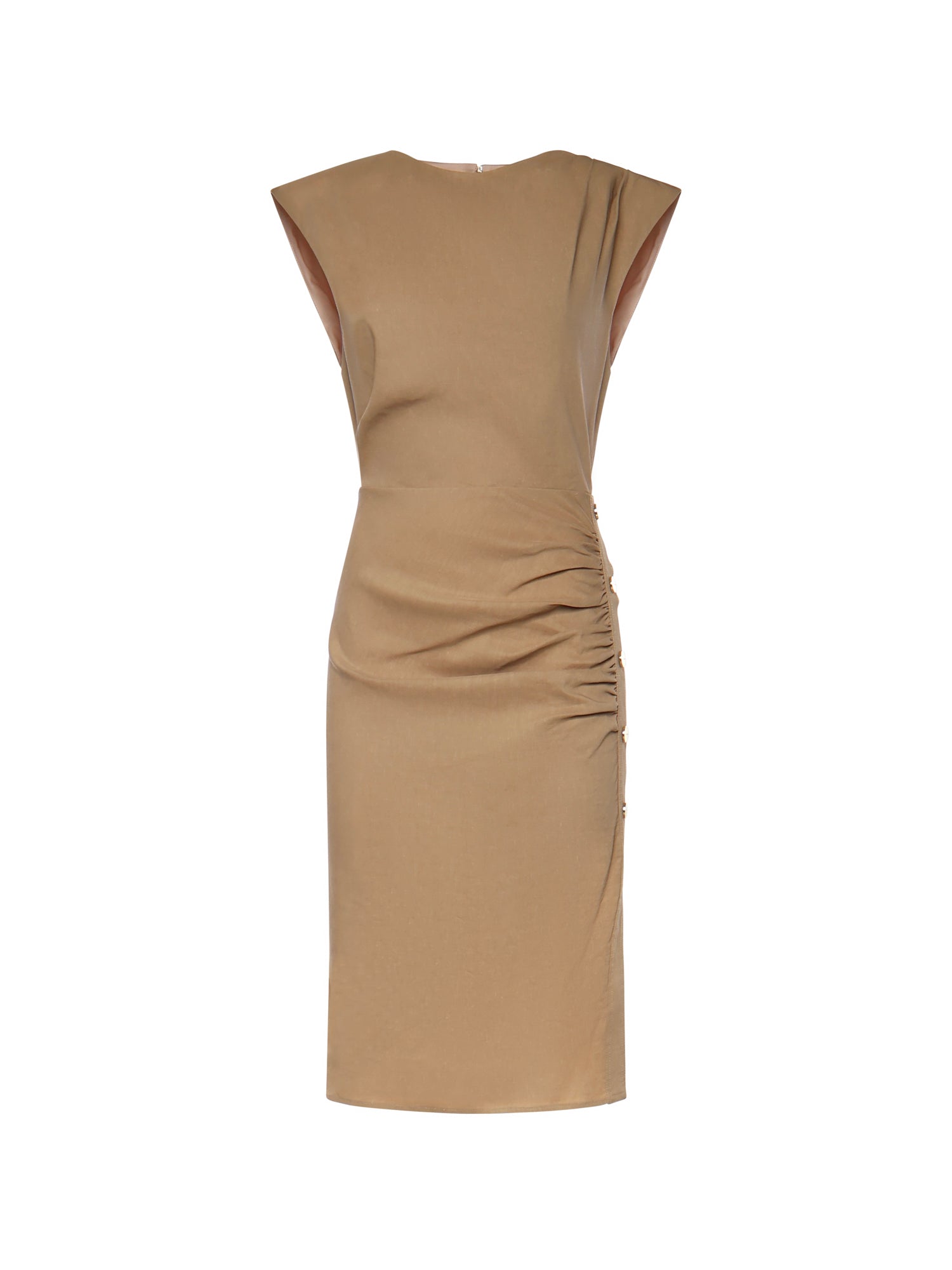 Abito longuette in lino 106521 A34ID41 PINKO 