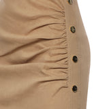 Abito longuette in lino 106521 A34ID41 PINKO 