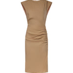 Abito longuette in lino 106521 A34ID41 PINKO 