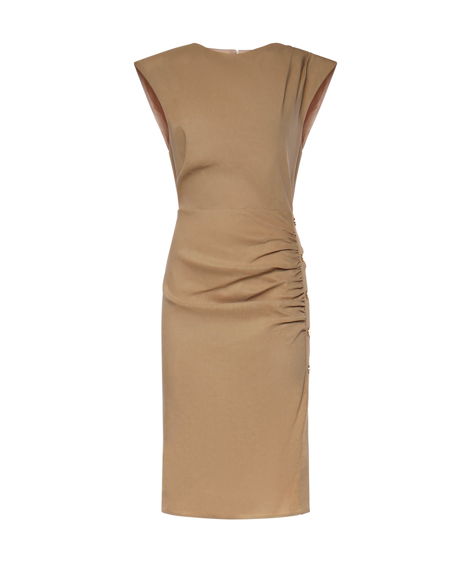 Abito longuette in lino 106521 A34ID41 PINKO 