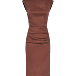 Abito longuette in lino 106521 A34IL78 PINKO 